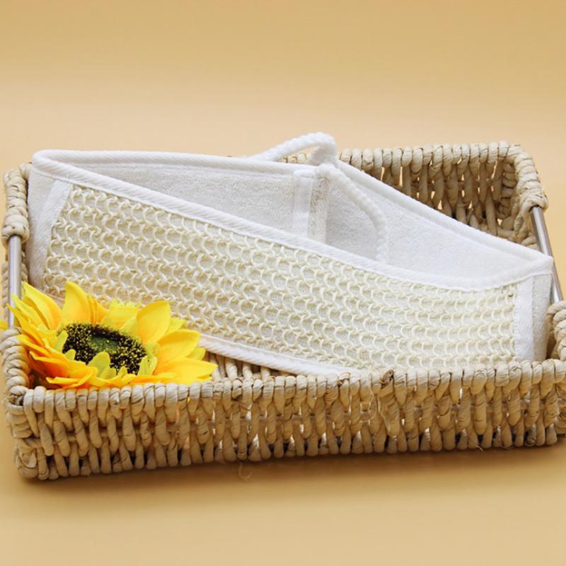 Натуральная мягкая отшелушивающая мочалка для ванны и душа унисекс массаж спа-скраббер губка