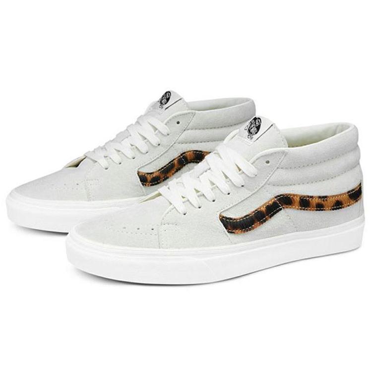 Vans Sk8 Mid Retro Mid Top Casual Canvas Shoes Unisex White VN0A3WM3033
