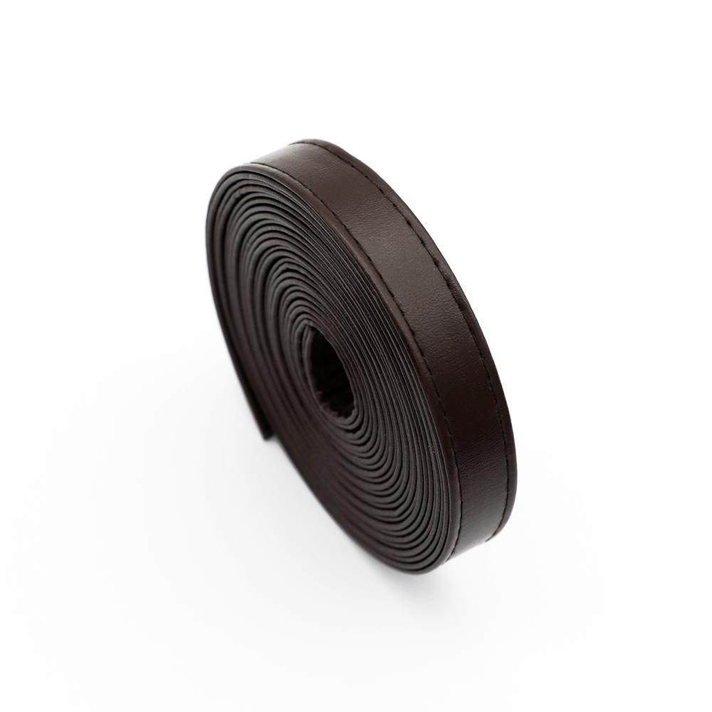 2meters 15mm Braided PU Leather Backpack Strap Findings Faux Flat Leather Cord String Rope DIY Bag Necklace Bracelet Making