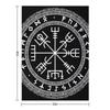 Vegvisir Throw Blanket Plaid on the sofa Heavy Luxury St Giant Sofa Blankets