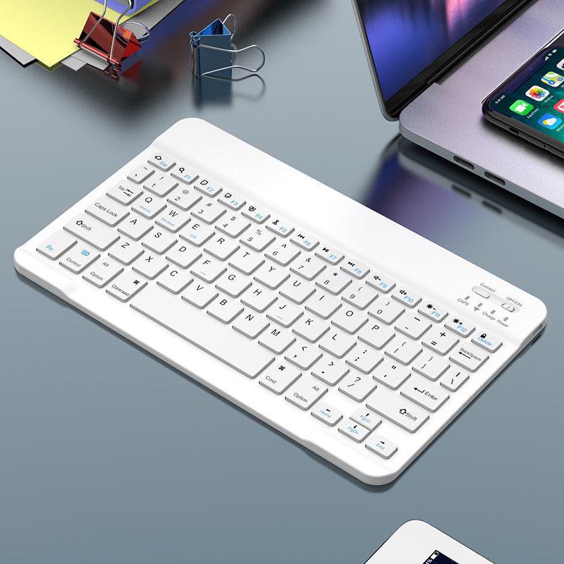 Универсальная бесшумная перезаряжаемая Bluetooth-клавиатура для iPad, мобильного телефона и планшета