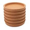 T02C!Cork Coasters, 4 Inch Absorbent Heat Resistant Round Cork Coasters For Most Kind Of Mugs In Office Or Home