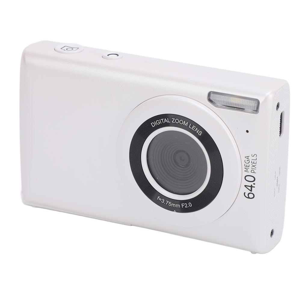 Digital Camera 64MP 4K HD 18x Zoom 2.75 Inch TFT Display Autofocus 700mAh 1 4 Inch Threaded Compact Vlogging Camera for