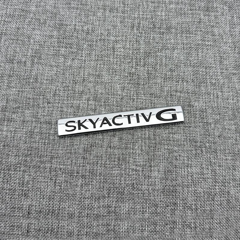 Mazda 3 Черный Задний Багажник "Черный Воин" SKYACTIV Наклейка на Багажник