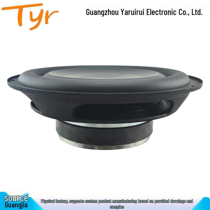 10" Car Subwoofer with 140 Magnet & 50 Core, Rubber Edge, Aluminum Cone