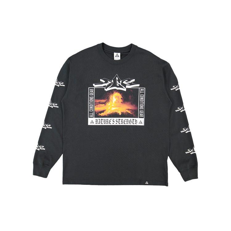 Nike ACG Sweatshirts Men's Black Crew Neck Moderate DJ1140-010
