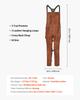VEVOR Leather Welding Apron Split Leg, Heavy Duty Cowhide Flame Resistant Welding Pants for Men Women