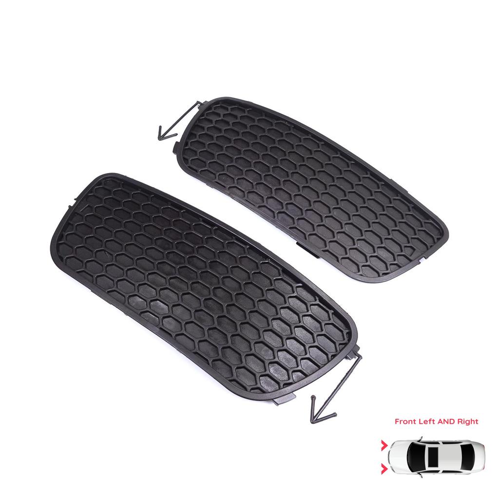 ESP1188 Front Bumper Fog Light Grille Frame Without Holes Left Right for Fiat Palio Siena MK1 178 2007-2016 Albea 2002-2012