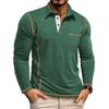 Autumn New Arrivals Men's Long-Sleeved Collared T-Shirt Men's Polo Shirt Top