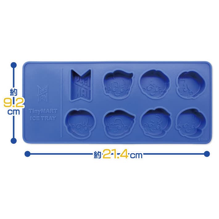 Форма для льда TinyTAN Dynamaite TinyTAN TinyMART RM JIN SUGA JIMIN V JungKook Мерч BTS Dynamite [Официальный мерч] (TinyMART) J-НАДЕЖДА