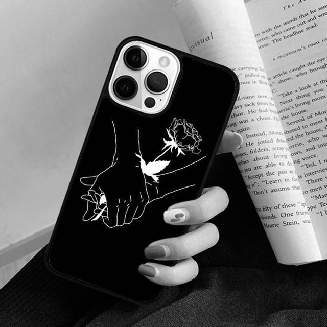 2020 Художественный узор Цветочная Девочка Чехол для телефона Для iPhone 17 Air 16 15 14 Plus для apple 16 11 12 13 Pro Max coque