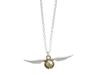Harry Potter sterling silver Golden snitch charm Necklace