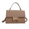 Trendy Street Style Pu Small Square Bag 2023 Winter New Casual Single Shoulder Crossbody Bag