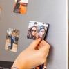 8 шт. DIY Фото Магнит на холодильник Персонализируйте холодильник Праздничный декор для семейных воспоминаний Друзья Влюбленные Подарок Яркое качество печати