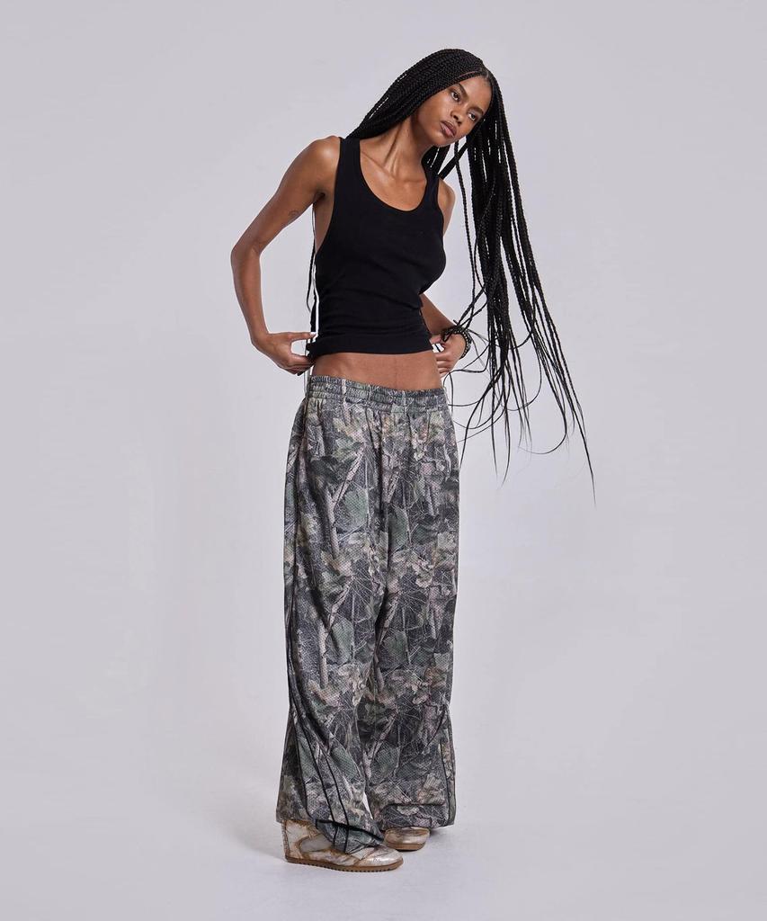 Jeidideuleondeon (U) Woodland Camo Vapor Jogger Khaki