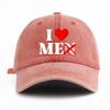 pc IME Print Washed Baseball Cap for AdultsMinimalist Retro Style Casual Soft Adjustable Dad HatPerfect As Gift