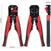 HYCDIYTS Wire Stripper and Electrician's Pliers, 3-in-1 with Wire Cutting, Stripping, and Easy Crimping Functions, Cable Stripper, Automatic Adjustmen