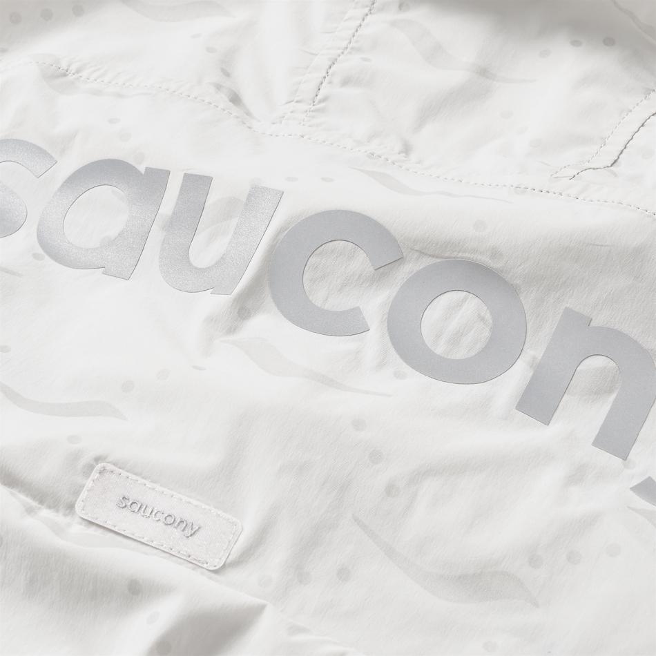 SAUCONY Толстовка-куртка на молнии с принтом по всей поверхности Мужские куртки Белый SC2230153A-GR24