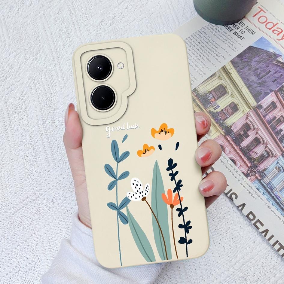 Для OPPO Realme GT Neo2 3 C33 C55 C35 C20 C30 C31 Чехол Модный чехол с цветком авокадо Защитный квадратный жидкий силикон Мягкий ТПУ для Realme Funda Coque Бампер