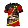 Firefighter Graphic Printed Summer Men's O-Neck T-Shirts Casual Short Sleeve Oversized Pullover Fashion Streetwear Men Clothing
