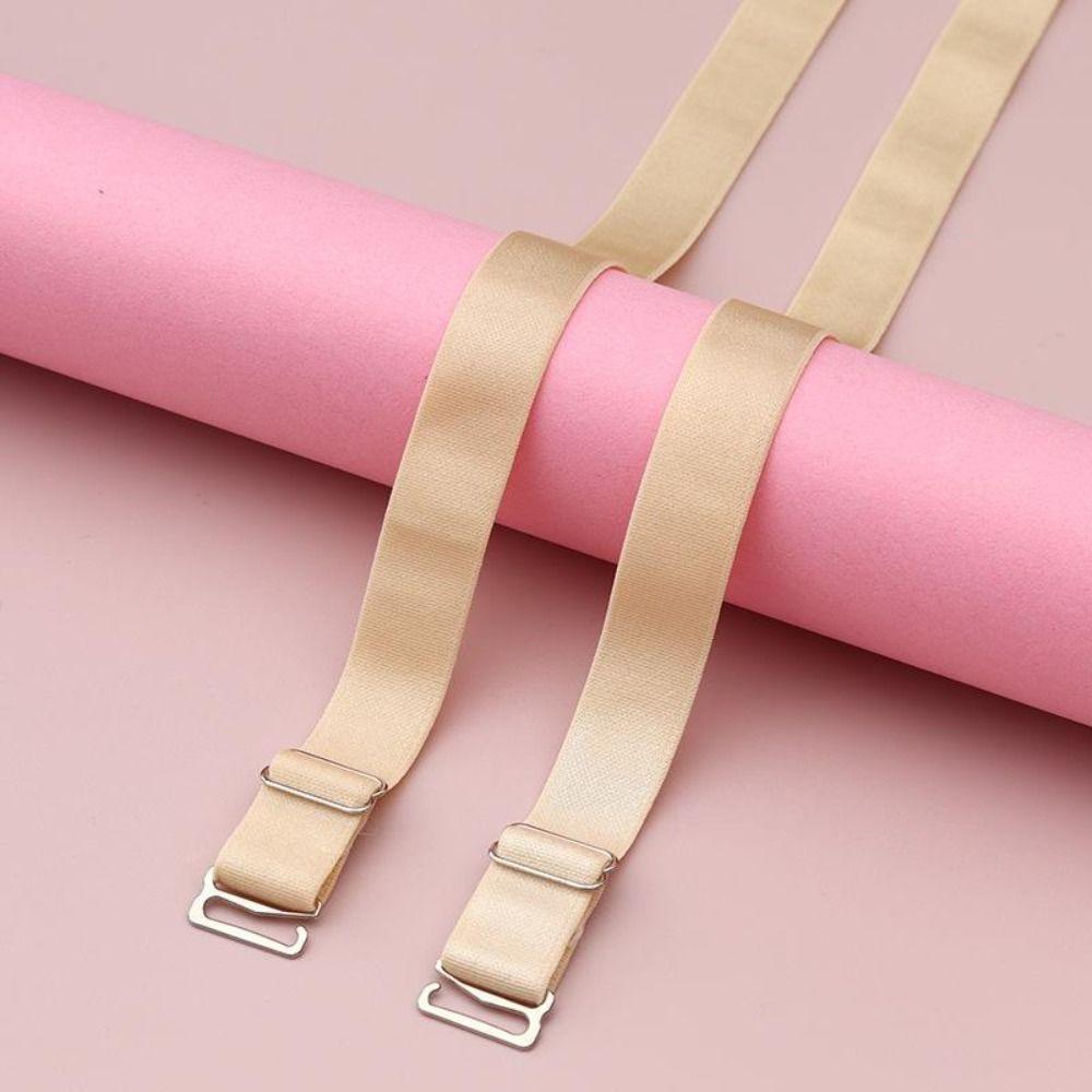 Adjustable Stainless Steel Bra Straps Double-Shoulder Underwear Shoulder Strap Bralette Accessory