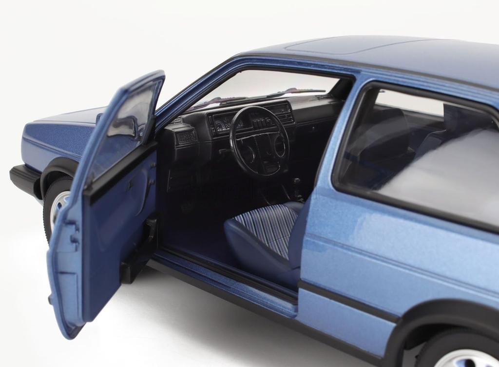 Norev масштаб Volkswagen Golf 10 миллионов 1988 Металлический звездный синий 1/18