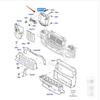 LR034578/LR034556 Спойлер бампера для Land Rover Range Rover 2013 года