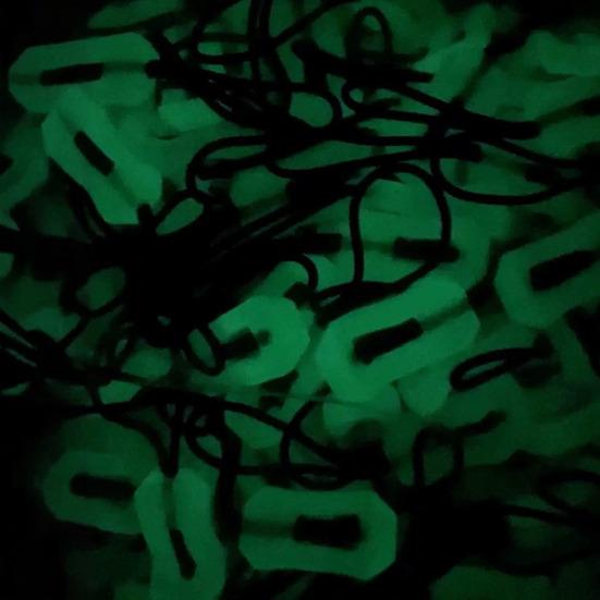 10 шт. Светящиеся пуллеры для молнии, Светящиеся в темноте бирки для молнии, Для походов на открытом воздухе, Путешествий, Рюкзаки, Куртки, Багаж, Сумки, Защита от потери, Головки для молнии