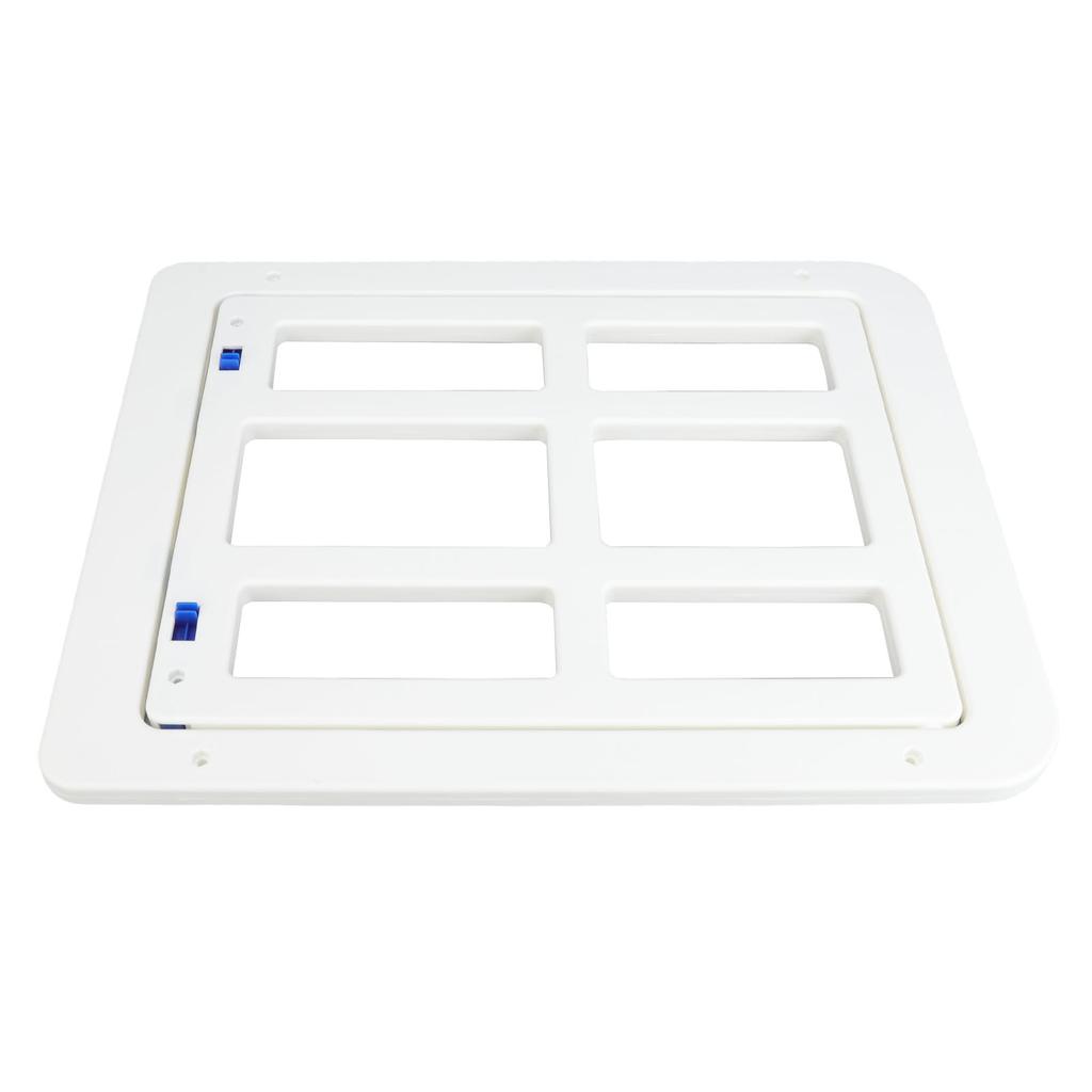 Дверца для собак из утолщенного ABS-пластика, отпугивающая комаров, с двойным магнитом, запираемая на замок, сетка для домашних животных с винтами