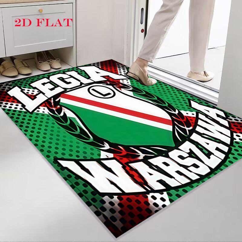 Постер Legia Warsaw Ковер для гостиной, спальни, дома, украшение для дивана, Нескользящий коврик для детских игр
