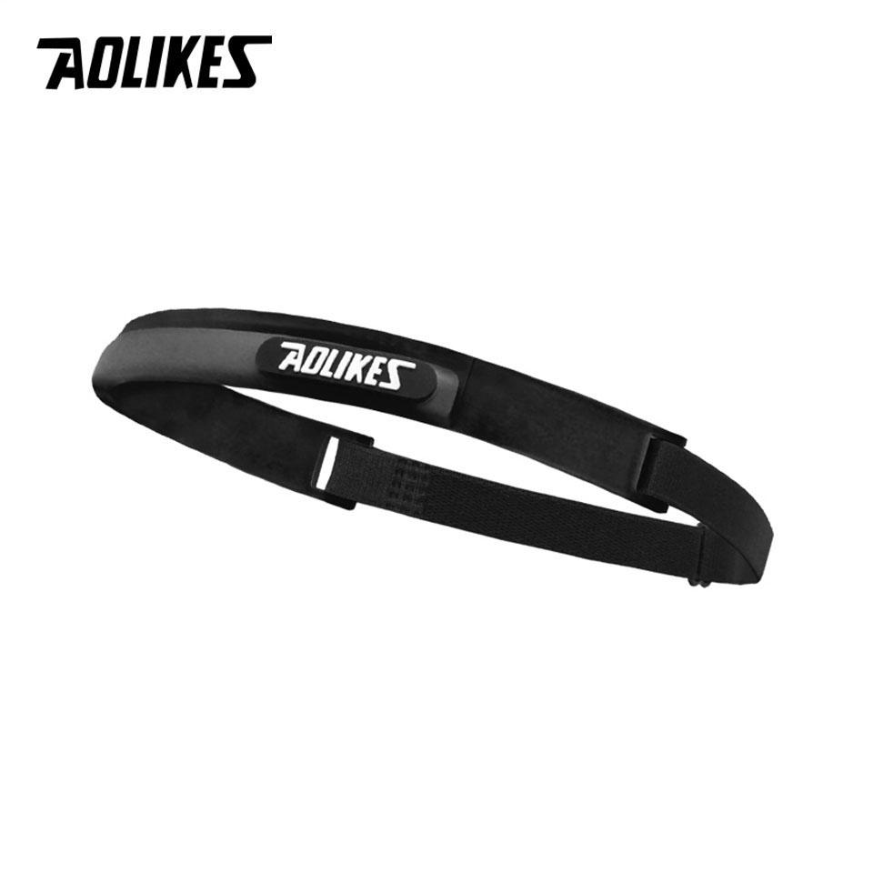 Aolikes Эластичная головная повязка от пота Мягкая силиконовая повязка для бега, йоги, велоспорта Пот-бандана для мужчин и женщин Фитнес Баскетбол Теннис Повязка на голову