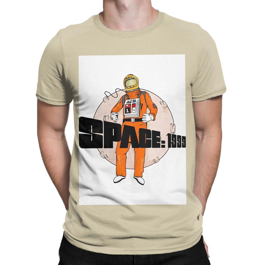 Space 1999 Astronaut Funny Graphic 100 Cotton TShirt Space 1999 Tops Tees For Unisex