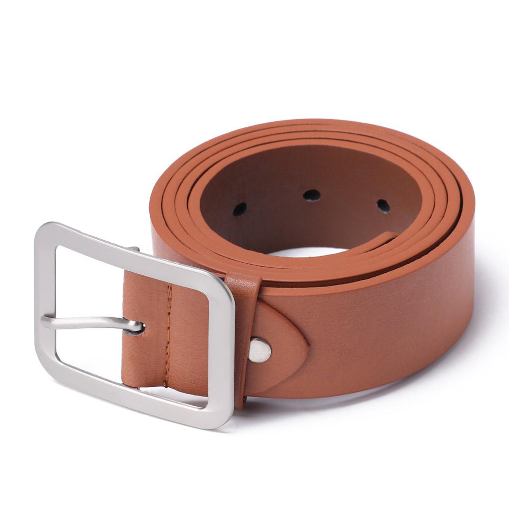 High-Quality Waist Strap Belts Waist Belts Leather Dress Belt Casual Waistband Square Pin Buckle
