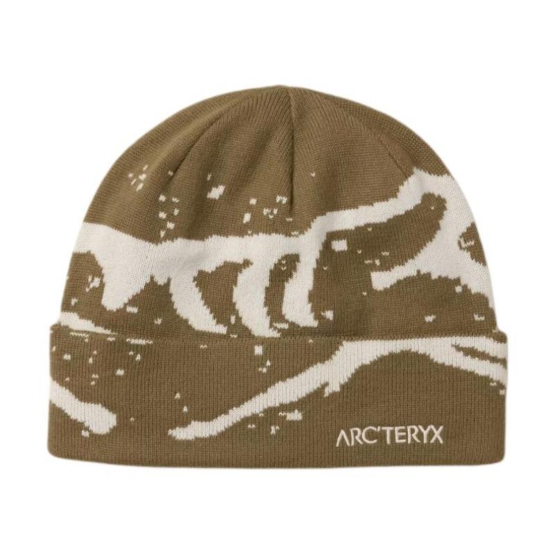 Arcteryx Шапка Arc'teryx Grotto, классический и универсальный дизайн, шляпа из полиэфирного волокна, велюровая, одинаковый стиль для мужчин и женщин, Bracken / Sea Salt ОДИН РАЗМЕР
