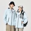 Весенне-осенняя ветрозащитная водонепроницаемая куртка для мужчин и женщин, пара, одежда для альпинизма на открытом воздухе, свободная куртка
