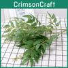 Simulated Willow Leaf Multicolor Artificial Green Plant Hotel Home Decoration