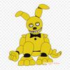 Рисунки Five Nights At Freddy's Five Nights At Freddy's 3 Five Nights, термонаклейки для одежды, футболка, сумка, термопереносные наклейки, железные нашивки