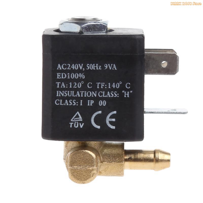 K1AE Соленоидный клапан K1AE Н/З AC 230В G1/8" Латунный для паровоздушного генератора Водяной соленоид для клапана Cof