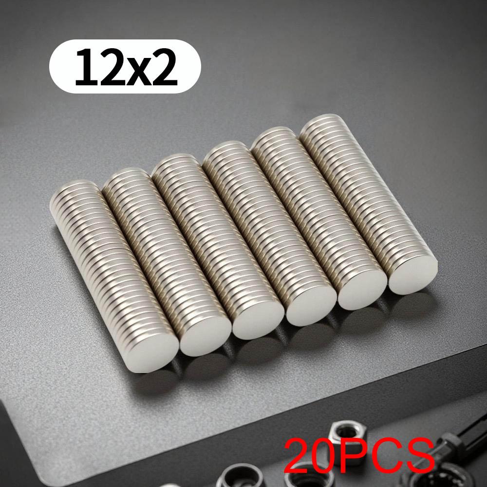 12X2MM магниты круглые для холодильника для офисной доски, подходящие инструменты для дома, рабочего места и т. д. 12*2
