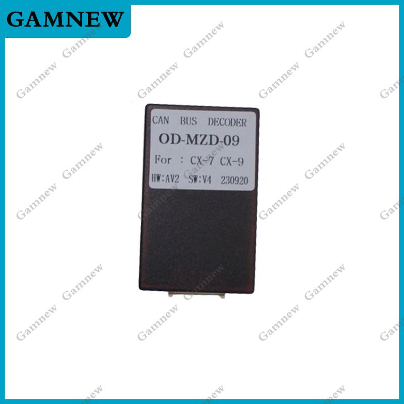 Car Android 16pin Wiring Harness Cable With Canbus Box Adapter Decoder For Mazda CX-7 CX-9 CX7 CX9 OD-MZD-09