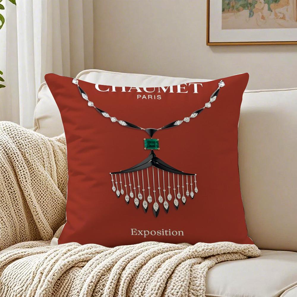 Romantic Poetic Design Style CChaumetA Cushion Cover Pillowcase Antidustmite living Room Sofa Decor Cushion Room