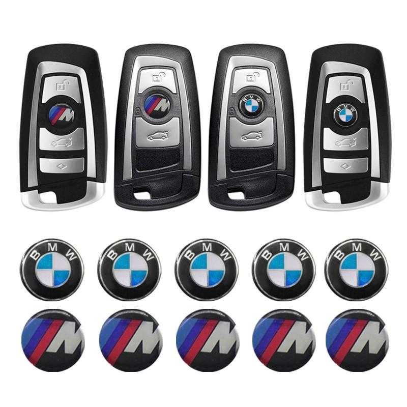 ZWVP7 Car Key Shell Sticker Car Key Remote Fob Decal For BMW M E34 E36 E60 E90 X5 X6 M3 M5 M6 E71 F01 F02 F87 E46 E39 interior sticker