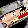 Mr. Bean Theme Mouse Pad, Non Slip Rubber Base, Multifunctional Office & Home Decor, Perfect for Workspace Personalization.
