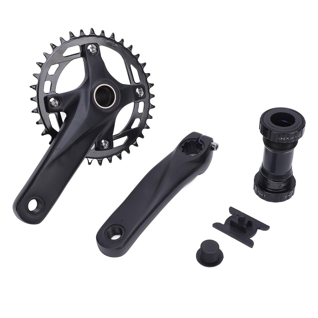 Детская полая интегрированная кривошипная система из алюминиевого сплава BCD104mm 36T Детская кривошипная система для BB68 с резьбой 