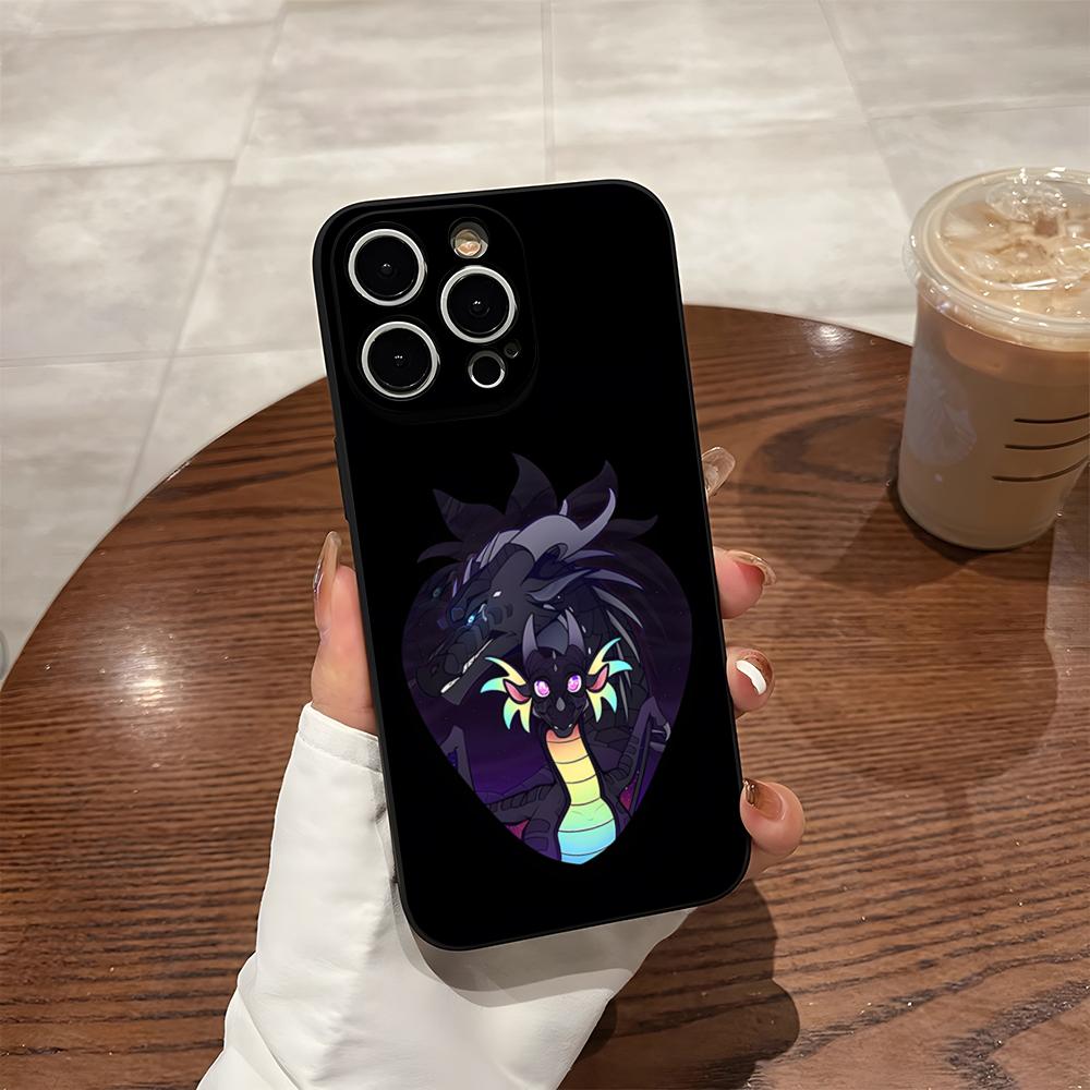 Мультяшный чехол для телефона 'Крылья Огня' Драконы Для 17 Pro Max Iphone 14 Pro Max 12 16 15 13 Pro 11 Xr X Xs 8 7 Plus Задняя крышка