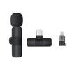 Cross-Border Wireless Lavalier Microphone K1: Dual Live Intelligent Noise Reduction Mini Mic