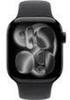Apple Watch Series 11 5G 42mm Aluminium Jet Black Sport Band Black M/L