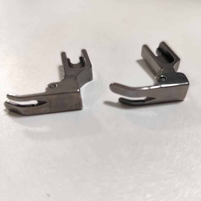 P360 Односторонняя лапка с молнией P361 Лапка для узкой строчки для плоскошовной швейной машины 3 см Лапка с узкой левой и широкой правой лапкой