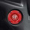 Автомобильные наклейки Для Alfa Romeo Металлическая защитная крышка кнопки запуска двигателя Для Alfa Romeo Giulietta Mito 159 Giulia Stelvio 156 147 Тон