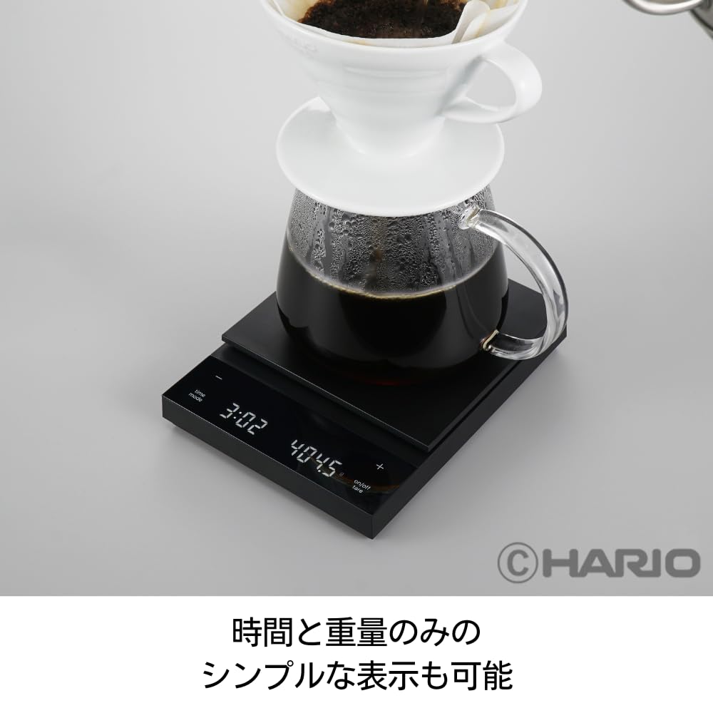 Кофейные весы HARIO Polaris Black Весы для кофе Подарок Подарок CST-2000-B